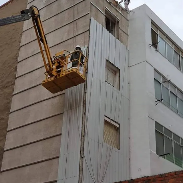 cubiertas metálicas 5 de Trabajos Verticales Benagón